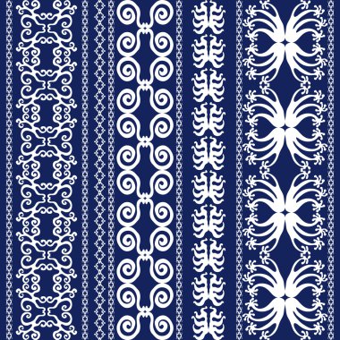 Rustik bohem kenarlık kümesi