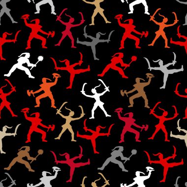 Samuray mücadele ile sınır. 