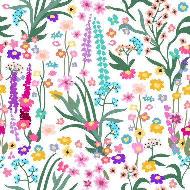 Tekrarlanan kusursuz vektör deseni. 