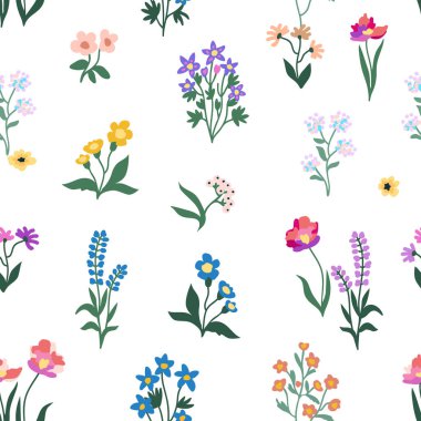 Tekrarlanan kusursuz vektör deseni.