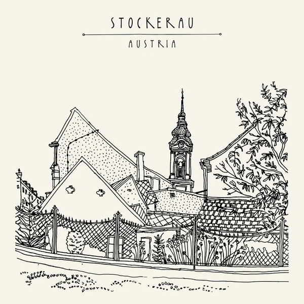 Stockerau, Basse-Autriche, Europe — Image vectorielle