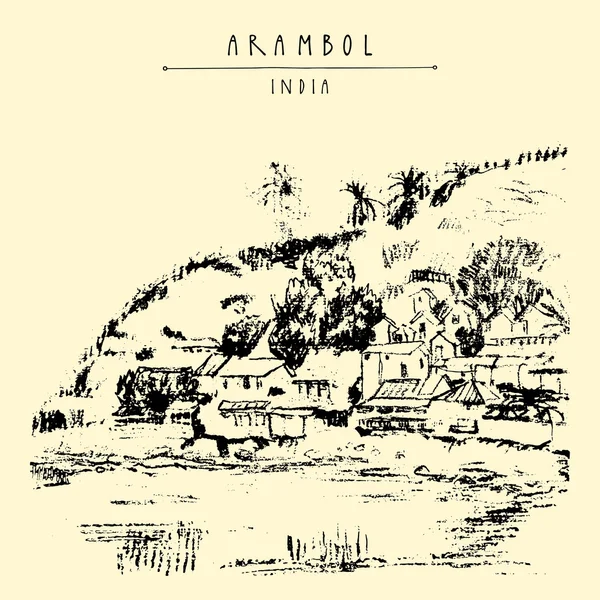 Arambol, Goa, Hindistan. 