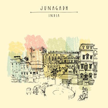Junagad, Gujarat, Hindistan.