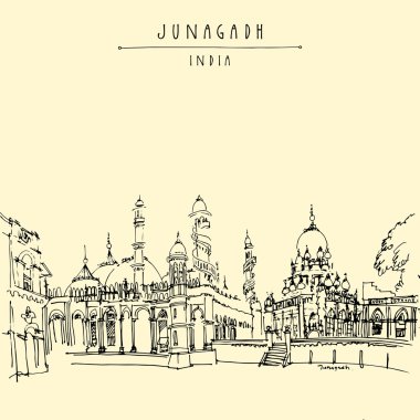 Junagadh camisi, Gujarat, Hindistan. 