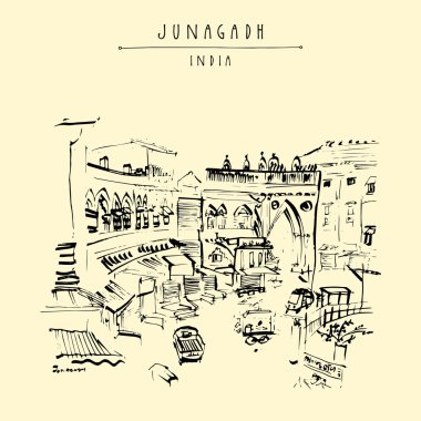 Junagad, Gujarat, Hindistan.