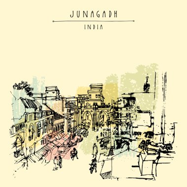 Junagad, Gujarat, Hindistan.