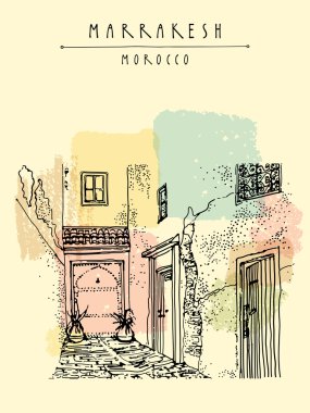 Evde Marrakesh, Morocco