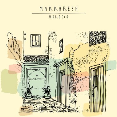 Evde Marrakesh, Morocco