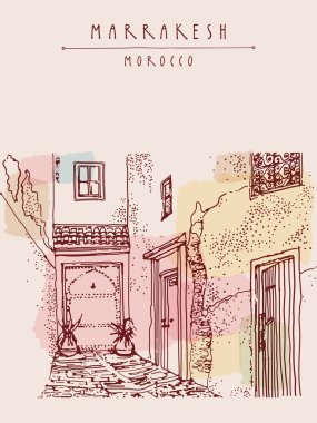 Evde Marrakesh, Morocco