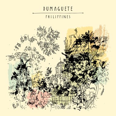 Katedralde Dumaguete, Negros Adası