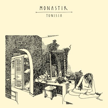Otel odasında Monastir, Tunus