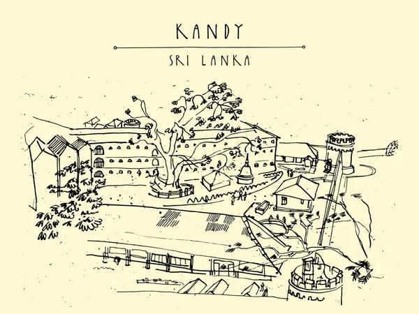 Prison en Sri Lanka — Image vectorielle