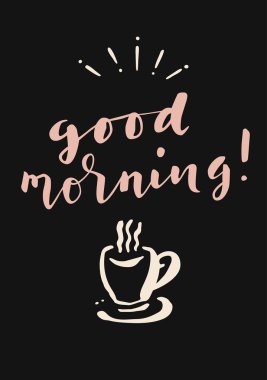 Günaydın! Tebrik kartı 