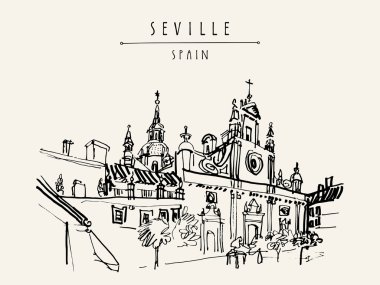 Sevilla, İspanya'daki Roma Katolik Kilisesi 