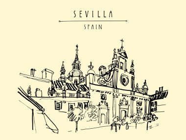 Sevilla, İspanya'daki Roma Katolik Kilisesi 