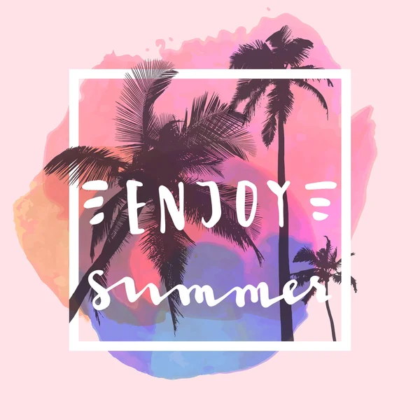 Yaz tebrik kartı keyfini çıkarın 