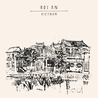 Hoi An, balıkçı köyü, Vietnam