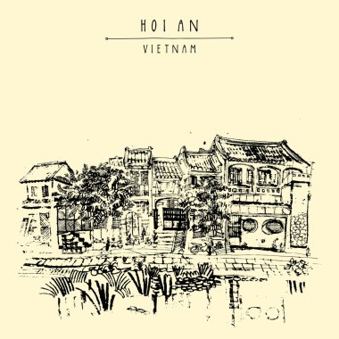 Hoi An, balıkçı köyü, Vietnam