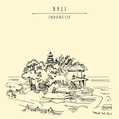 Tanah Lot Bali Hindu tapınağı