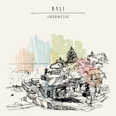 Tanah Lot Bali Hindu tapınağı 