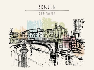 Berlint'te Monbijou köprüsü