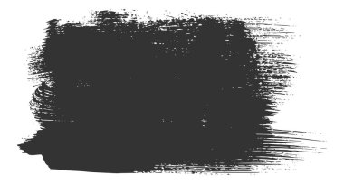 Vektör grunge elementi. Çirkin el çizimi arka plan, beyaz çerçeveli. Çin, Japon, Kore mürekkep fırçası darbesi. Vektör EPS 10 sanatsal soyut illüstrasyon