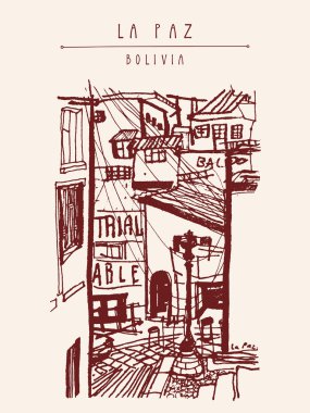 La Paz, Bolivia, Latin America.