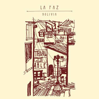 La Paz, Bolivia, Latin America.