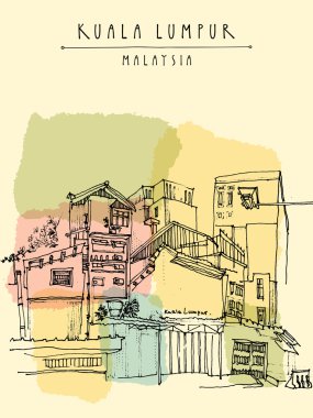 Kuala Lumpur buildings , Malaysia.