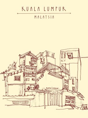 Kuala Lumpur buildings , Malaysia.
