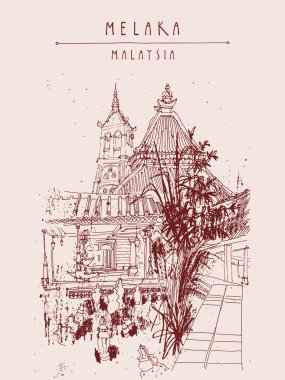 Melaka, Malezya 'daki camii