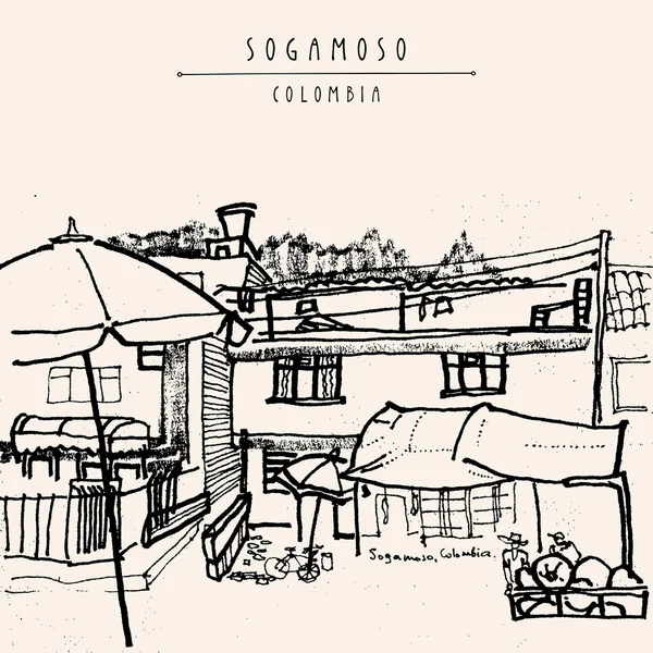 Sogamoso, Colombia, South America — Wektor stockowy
