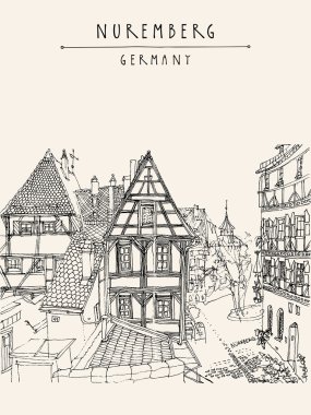 Nürnberg, Bavyera, Almanya, Europe