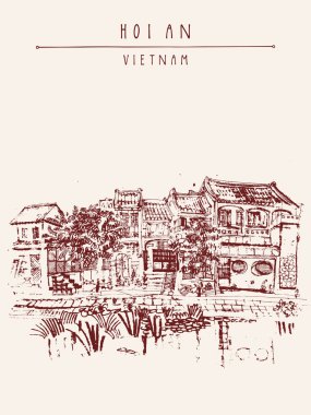 Hoi An ,Vietnam h artistic postcard