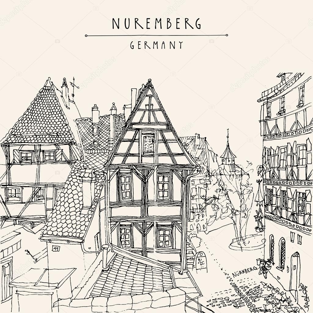 Nuremberg, Germany, Europe postcard