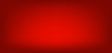 Kırmızı gradyan arka plan. Noel ve Yeni Yıl 'ın canlı kırmızı rengi. Vektör lüksü bulanık arkaplan. Parlak soyut parti ışıkları dokusu. Ilık renkli bg. Mutlu noel ışıltısı derecelendirmesi bg