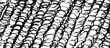 El çizimi spiral boya kalemleri. Hızlı çizim sanatsal arka plan. Etkileyici grungy grafik desen elementi. Tasarımınız için beyaz desenli arkaplanda siyah izole edilmiş