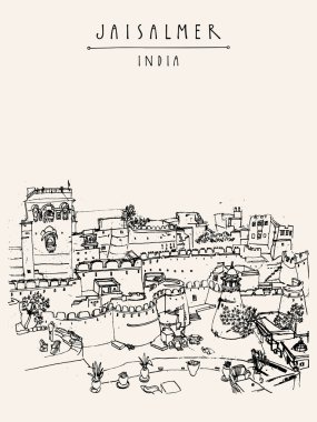 Jaisalmer Kalesi ve şehir