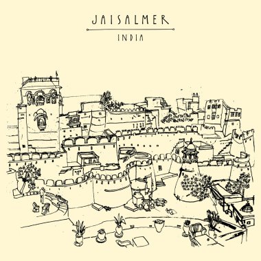 Jaisalmer Kalesi ve şehir