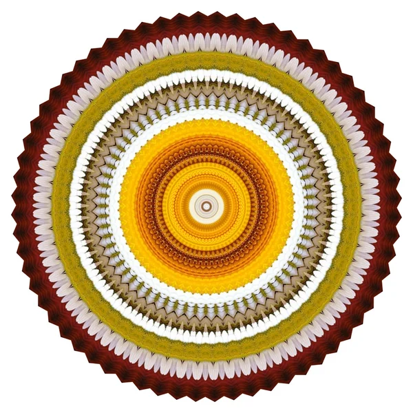 Renkli dini mandala daire