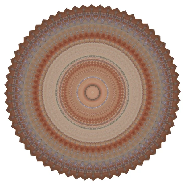 Kleurrijke religieuze mandala cirkel — Stockfoto