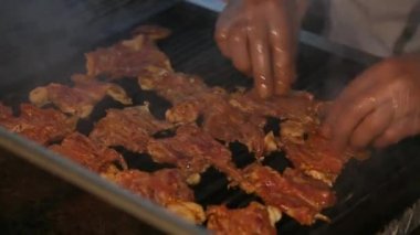 Şef ızgara etler döner