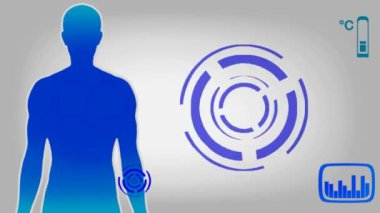 Dirsek kemiği ve Radius kemik - mavi 01