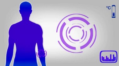 Dirsek kemiği ve Radius kemik - mavi 02