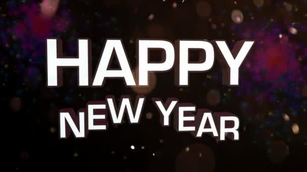 Mutlu yeni yıl 05 — Stok video