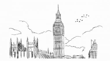 Londra - çizilmiş 01