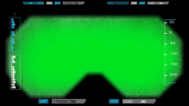 Digital Binocular - Sujo - Azul 01 — Vídeo de Stock