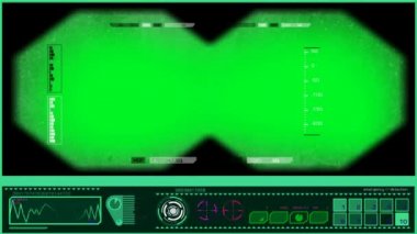 Dürbün - ekran - yeşil