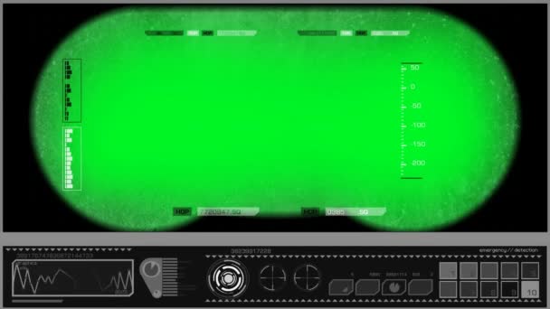 Binóculos - Digital - Cinza — Vídeo de Stock
