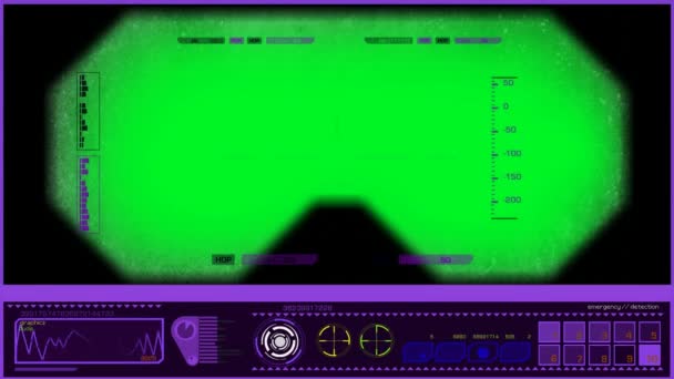 Binoculars - Graphics - Purple — Stock Video